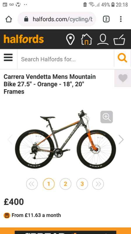 carrera vendetta ltd edition halfords